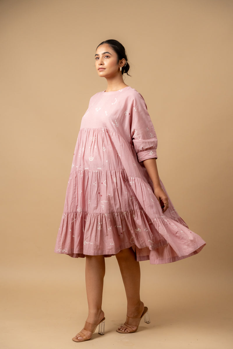 Adele One size dress by Doodlage in pink color for women in Singapore