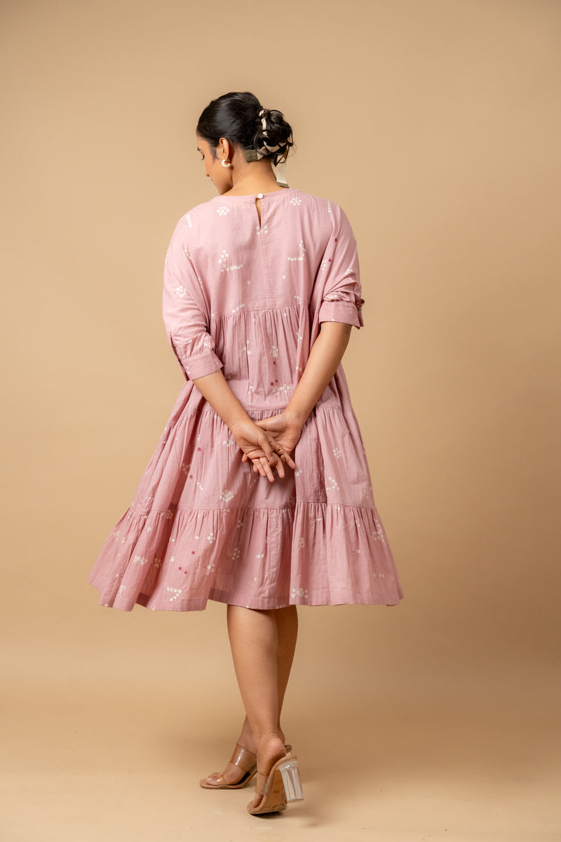 Adele One size dress by Doodlage in pink color for women in Singapore