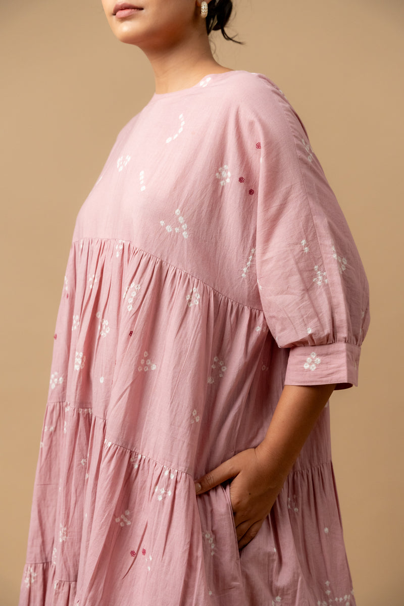 Adele One size dress by Doodlage in pink color for women in Singapore
