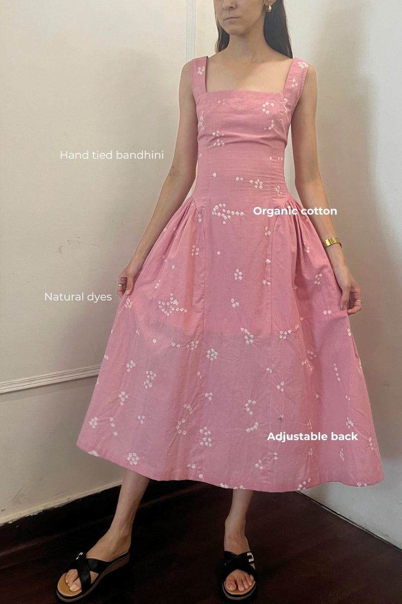 KYREN BANDHANI DRESS cotton by Doodlage for women in Singapore