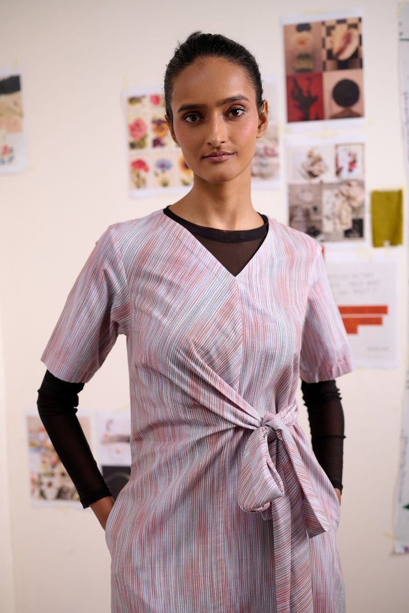 EDEN STRIPE DRESS by Doodlage for women in Singapore