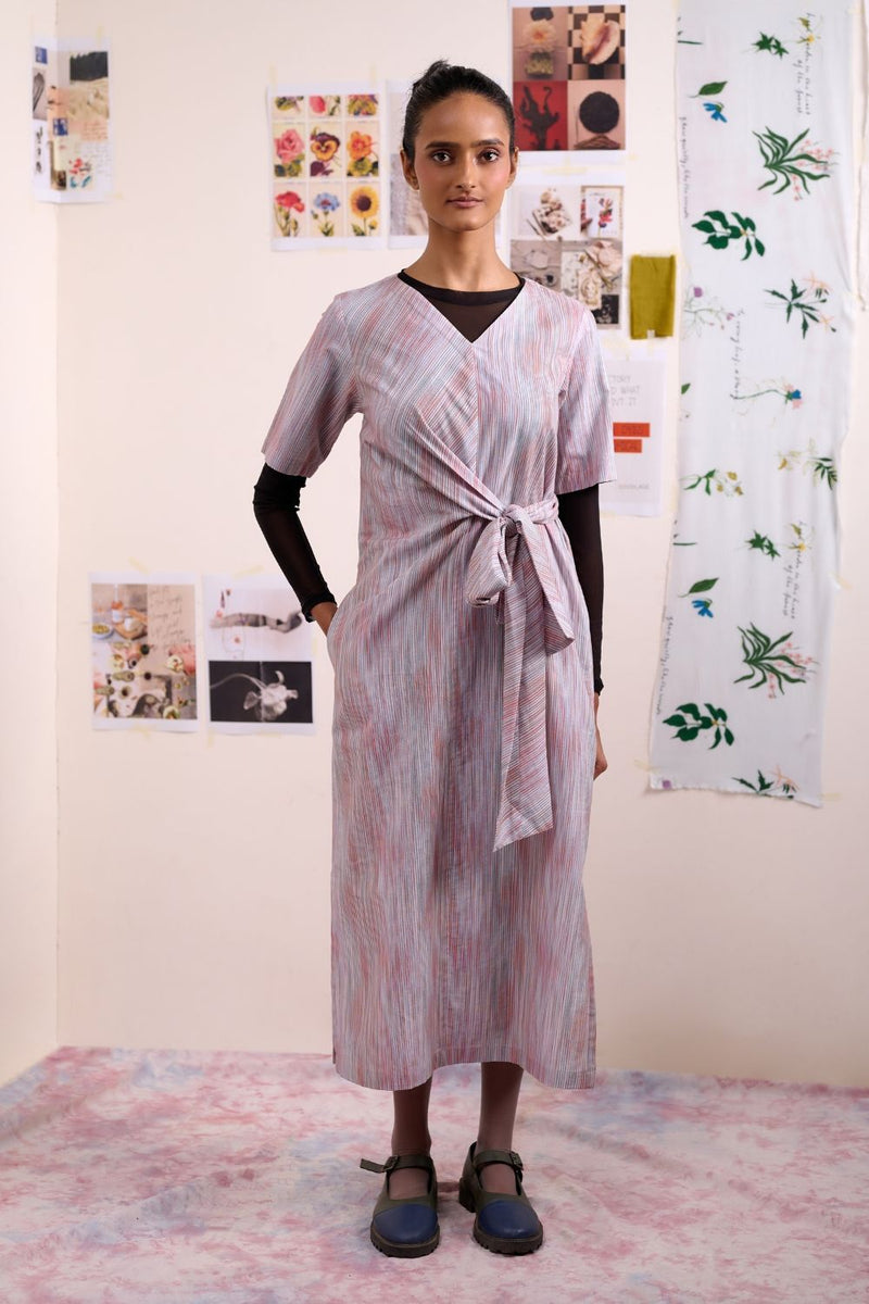 EDEN STRIPE DRESS by Doodlage for women in Singapore