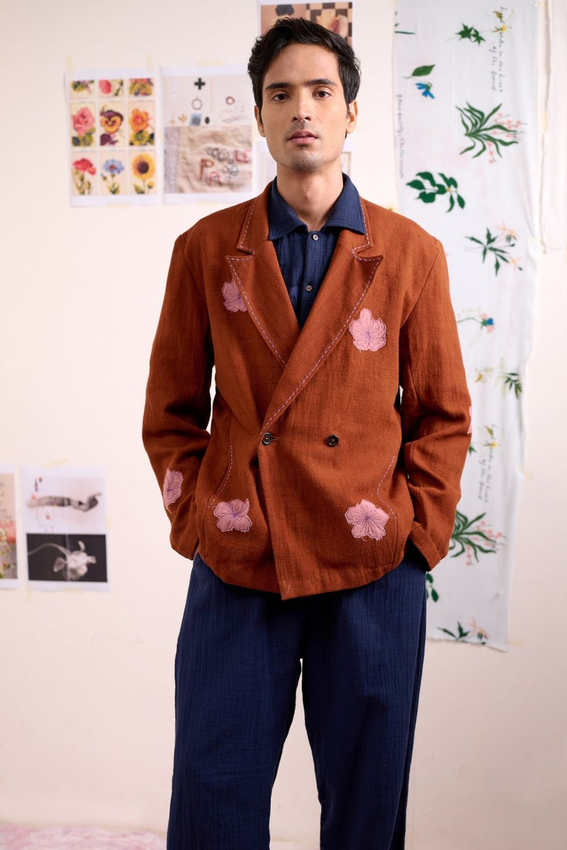 OSLO EMBROIDERED JACKET cotton by Doodlage for women in Singapore