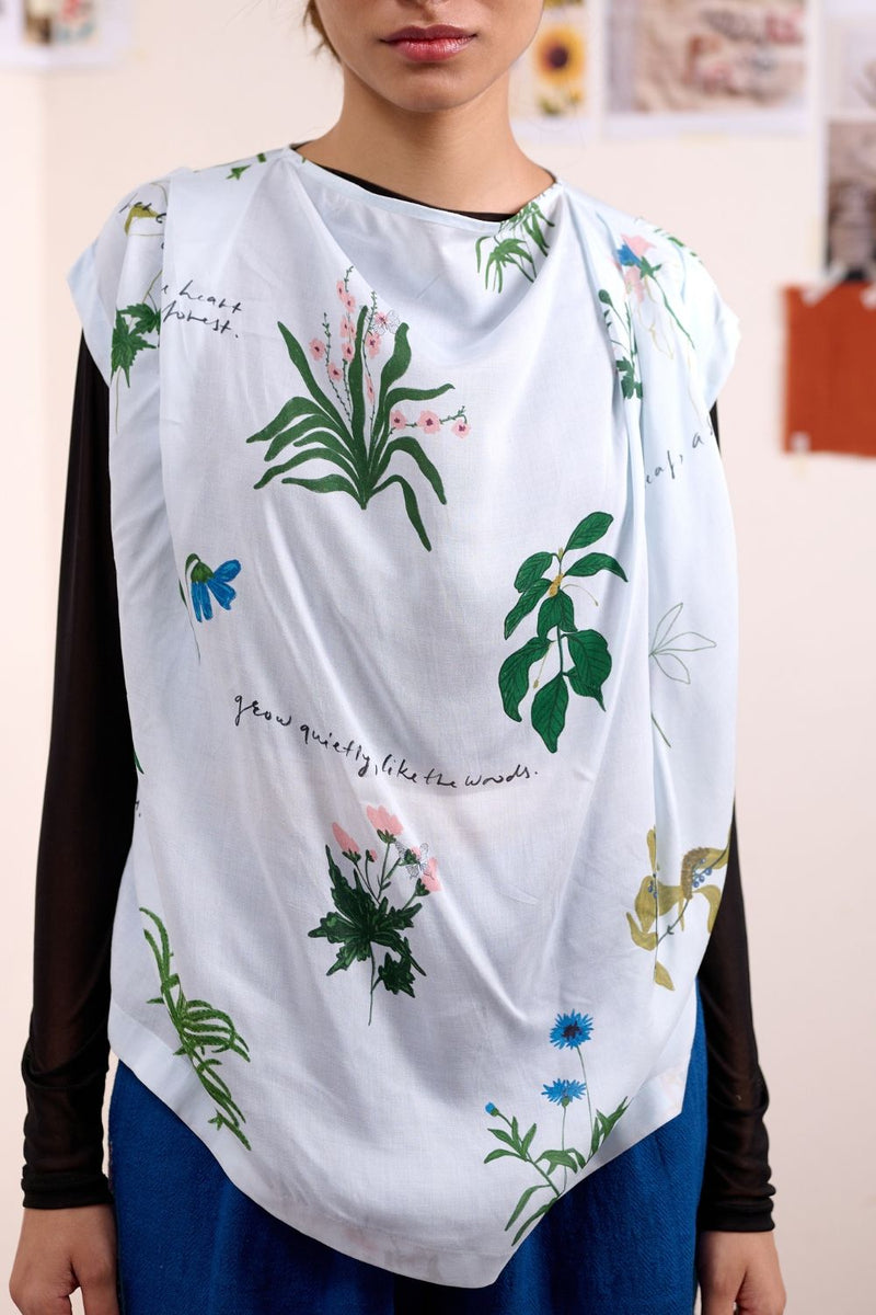 MISTELLE PRINTED TOP by Doodlage for women in Singapore