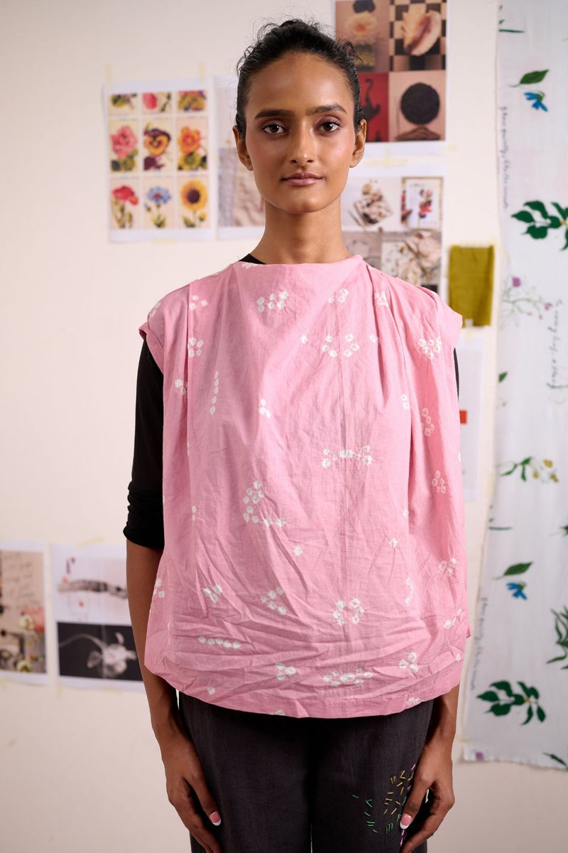 MISTELLE BANDHANI TOP cotton by Doodlage for women in Singapore
