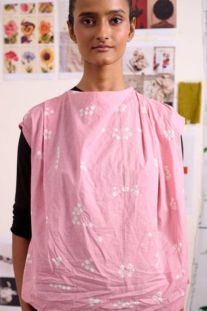 MISTELLE BANDHANI TOP cotton by Doodlage for women in Singapore