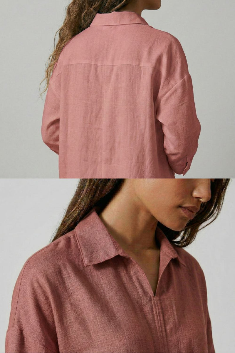 BLAKE PINK SET upcycled cotton by Doodlage in pink color for women in Singapore