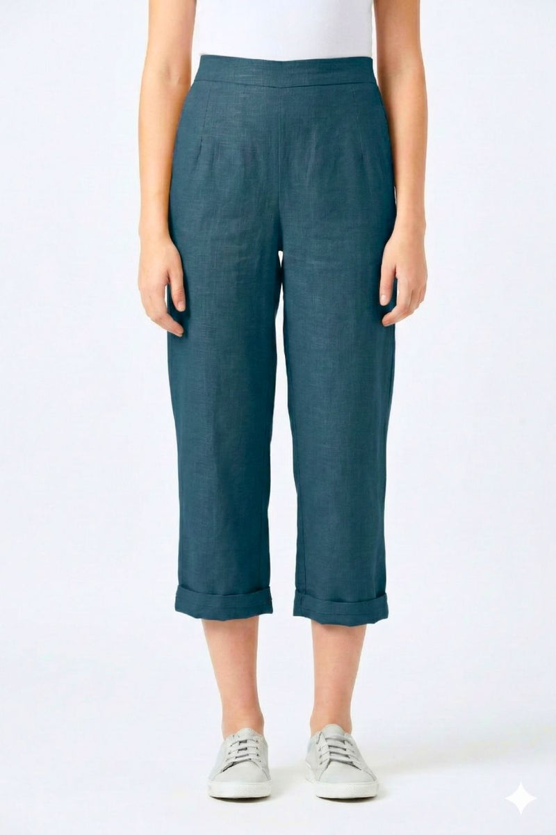 BLAKE TEAL SET upcycled cotton by Doodlage in teal color for women in Singapore