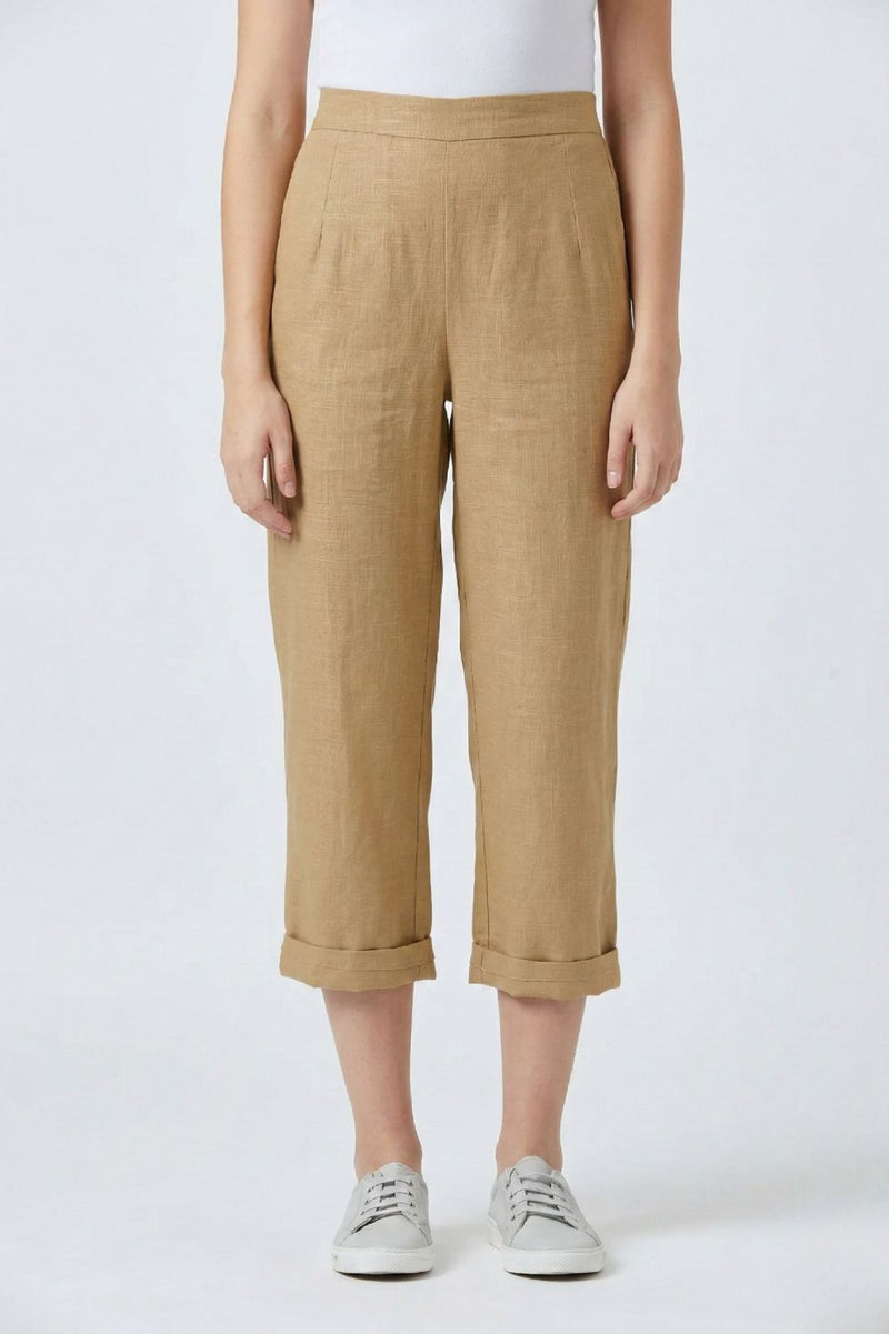 BLAKE BEIGE SET upcycled cotton by Doodlage in beige color for women in Singapore