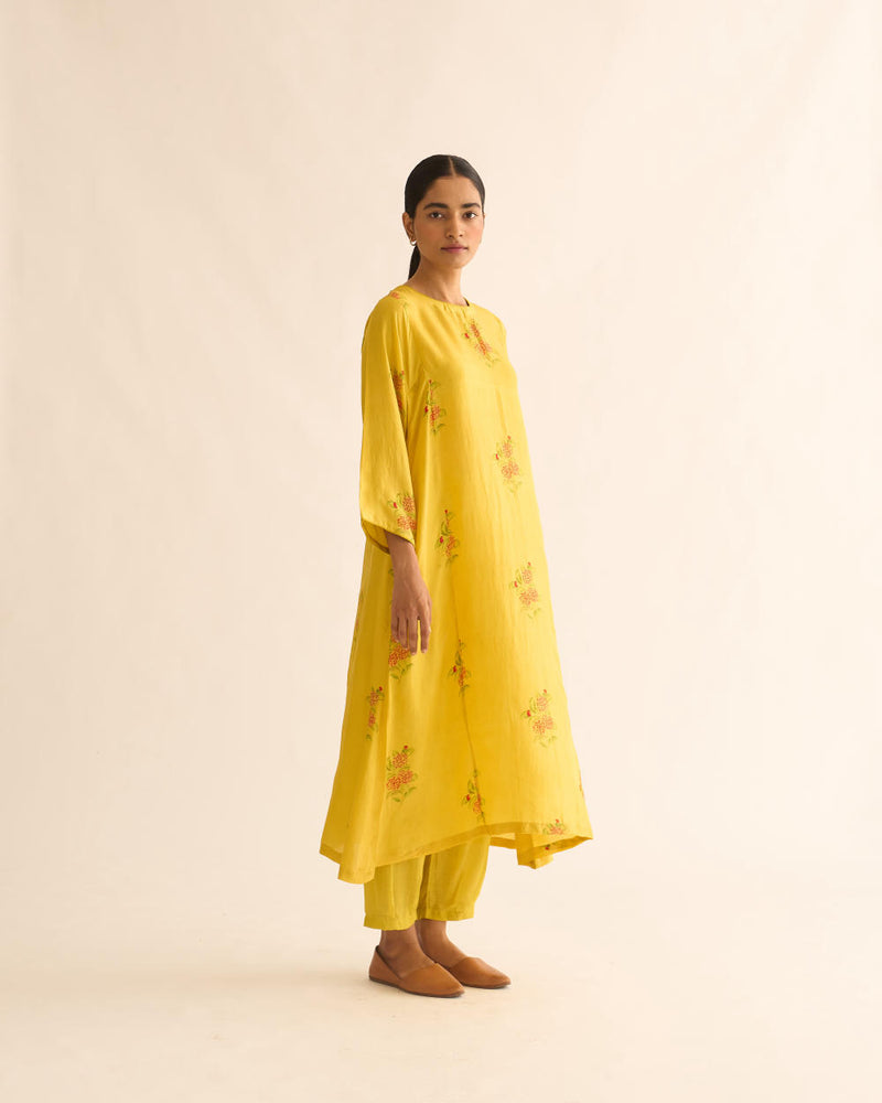 EVANI FLORAL PRINT KURTA SET