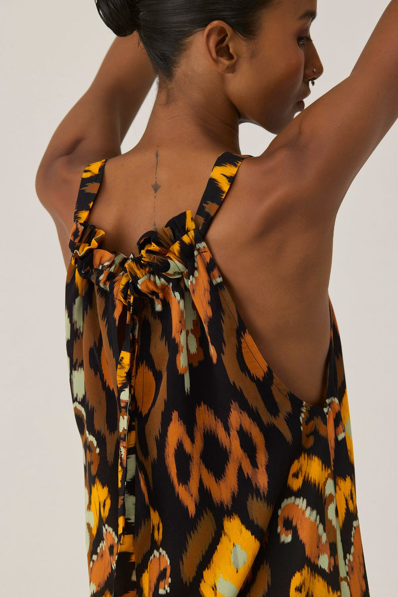 Bohemian Ikat Maxi Dress by World of SiSa for women in Singapore