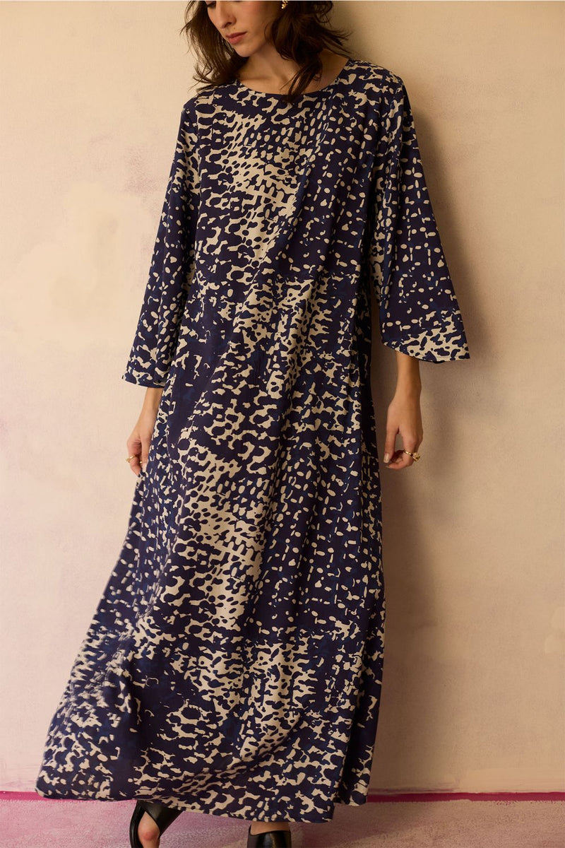 Dapple Abstract Maxi Dress by World of SiSa for women in Singapore