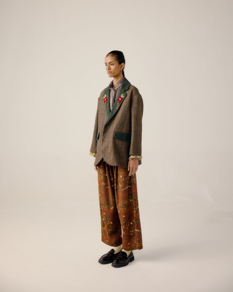 DRAWSTRING PANTS-Rust Land by CORD for women in Singapore