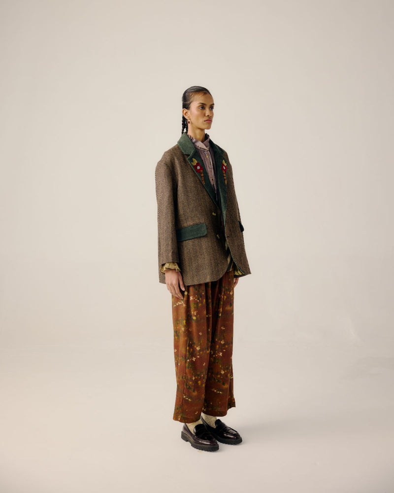 DRAWSTRING PANTS-Rust Land by CORD for women in Singapore
