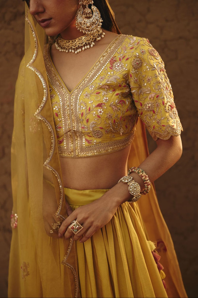 DRITI & HESYRA BLOUSE & LEHENGA