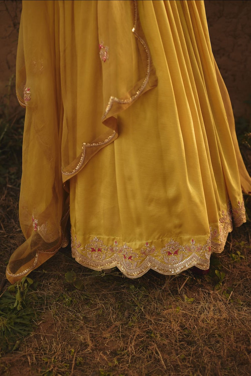 DRITI & HESYRA BLOUSE & LEHENGA
