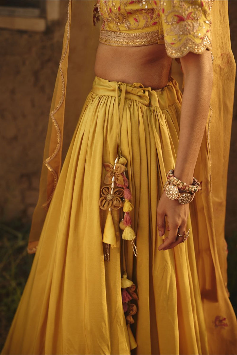 DRITI & HESYRA BLOUSE & LEHENGA