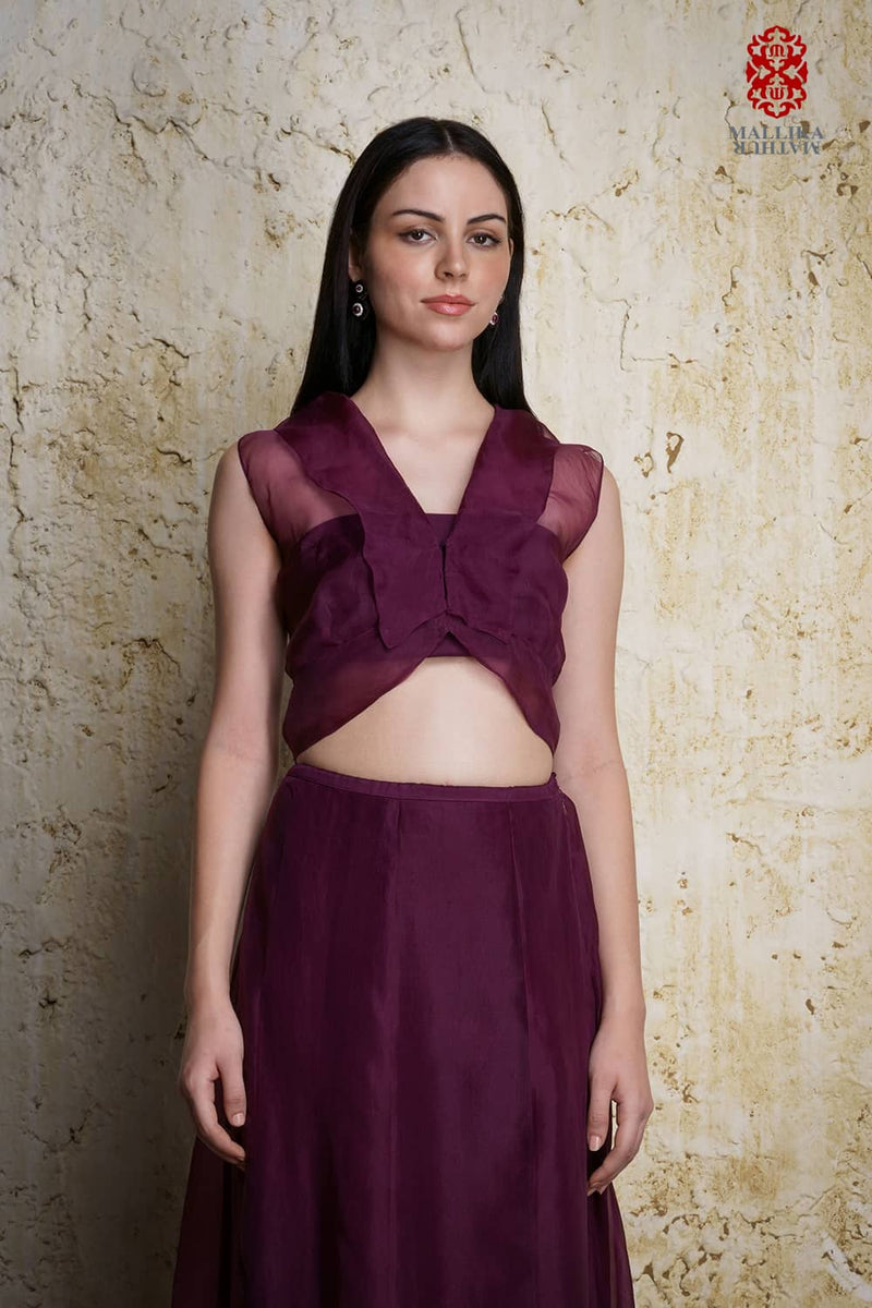 Amora kora silk skirt Buy Amora kora silk skirt from C&W | Lehenga Sets for Women by Mallika Mathur for women in Singapore