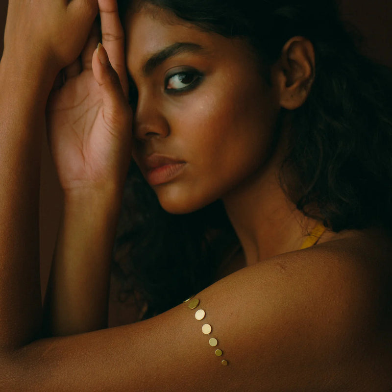 Chaand Taare stainless steel skin jewellery by Surmeyi for women in Singapore