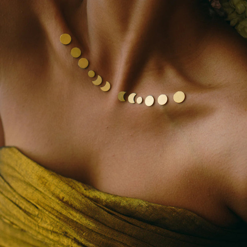 Chaand Taare stainless steel skin jewellery by Surmeyi for women in Singapore