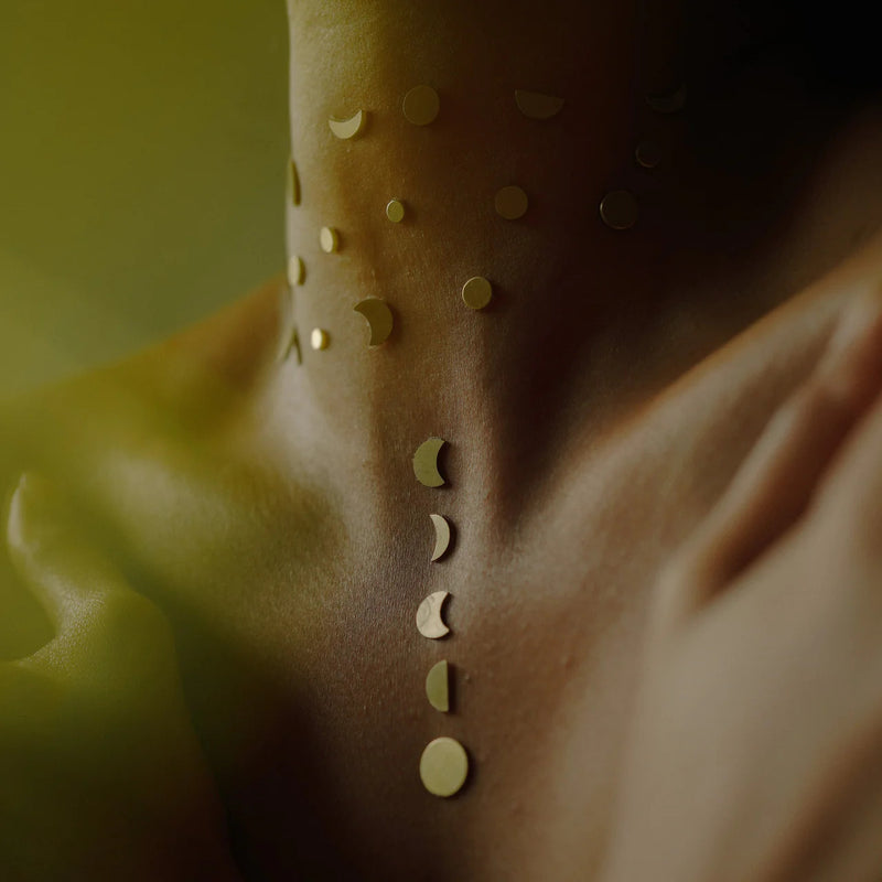 Chaand Taare stainless steel skin jewellery by Surmeyi for women in Singapore