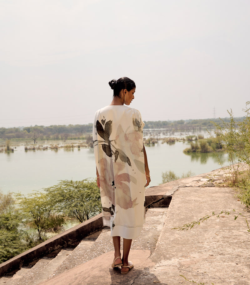 Ibis kaftan dress cotton by Khara Kapas in multi for women in Singapore