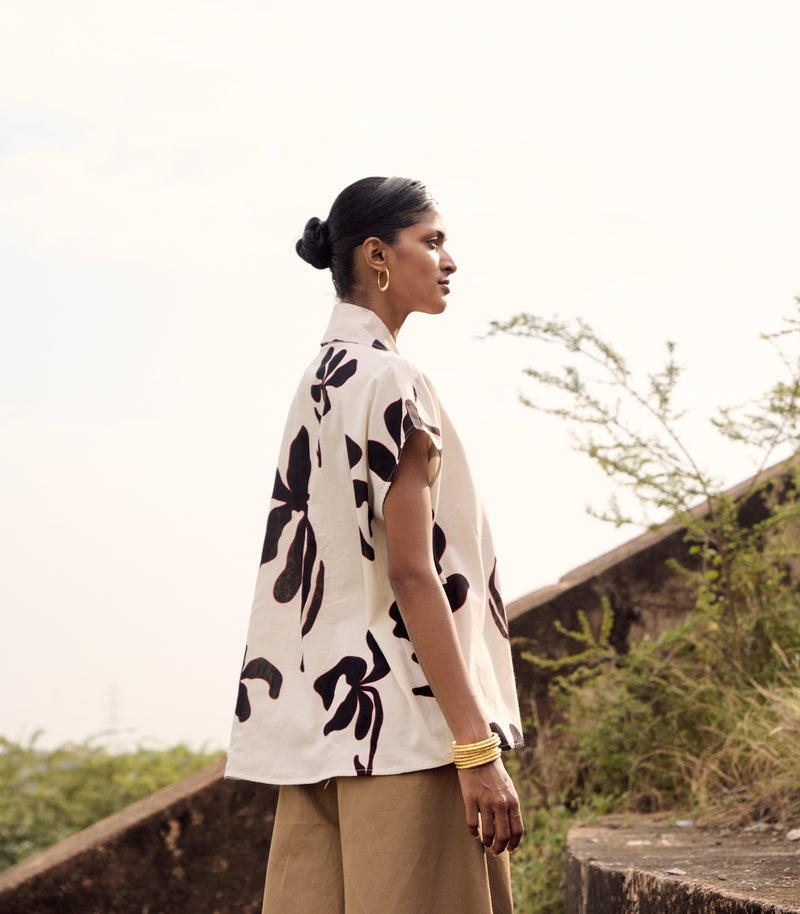 Serin top cotton by Khara Kapas for women in Singapore