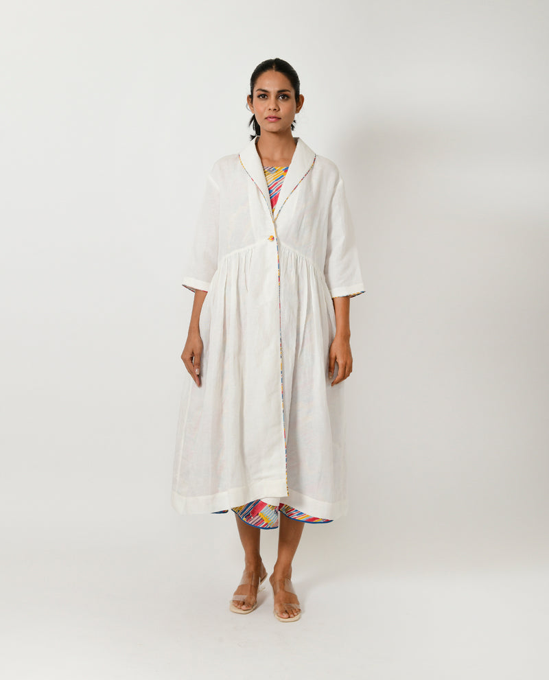 OFF WHITE LINEN JACKET
