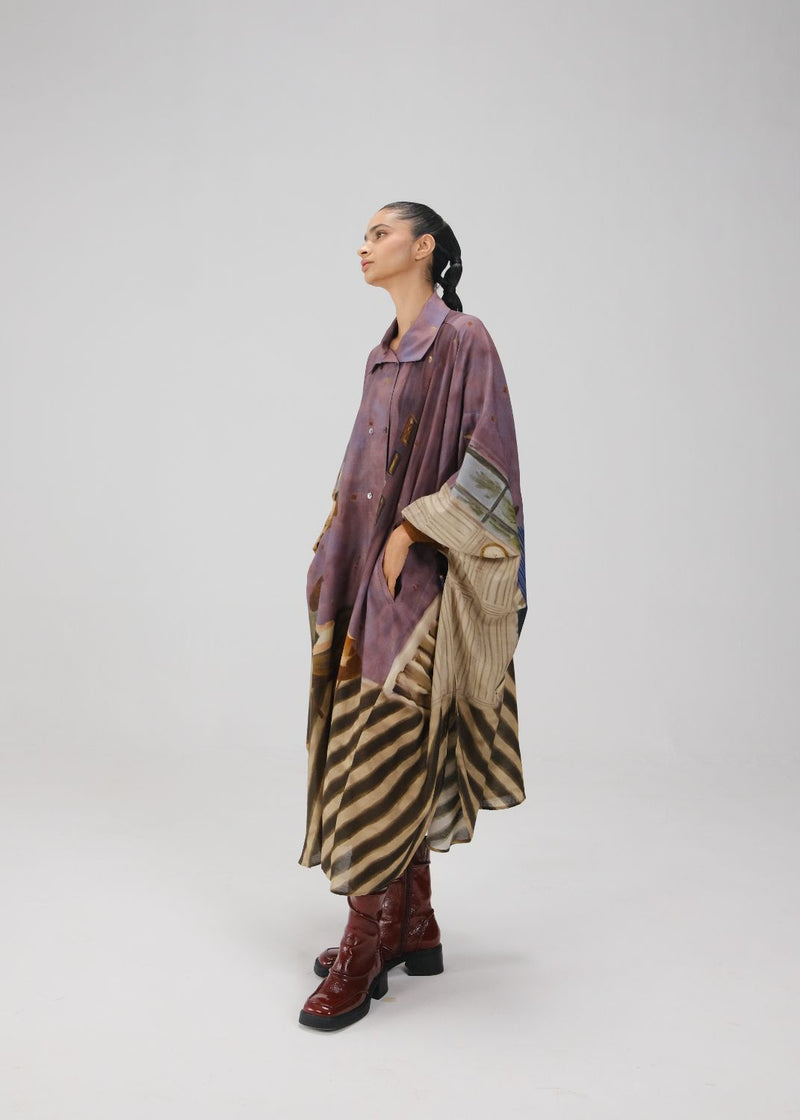 ECHO DRESS-Living Room cotton by CORD for women in Singapore