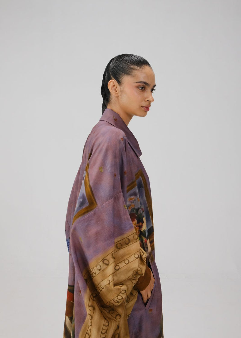 ECHO DRESS-Living Room cotton by CORD for women in Singapore