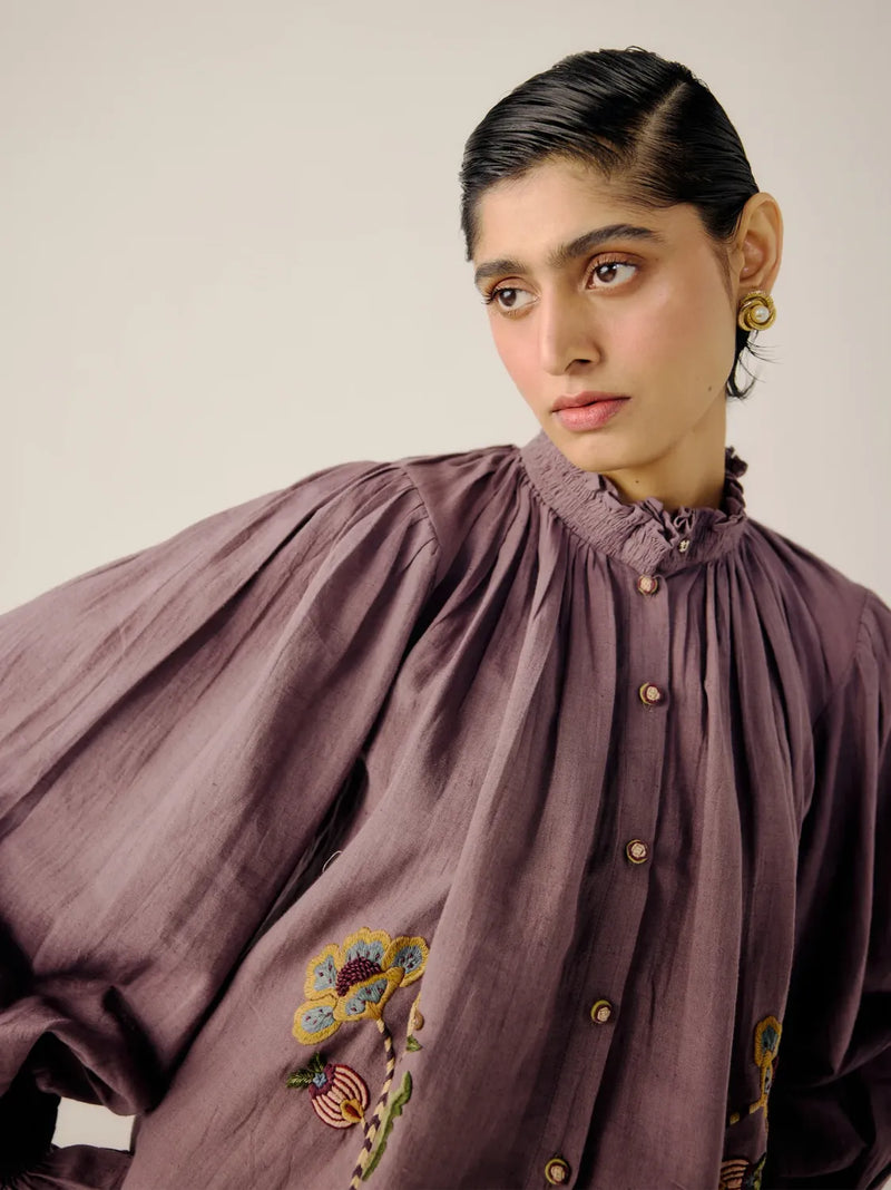 Elsa Top - Bloom Emb. cotton by CORD for women in Singapore