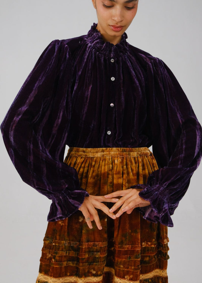 ELSA TOP-Purple by CORD for women in Singapore