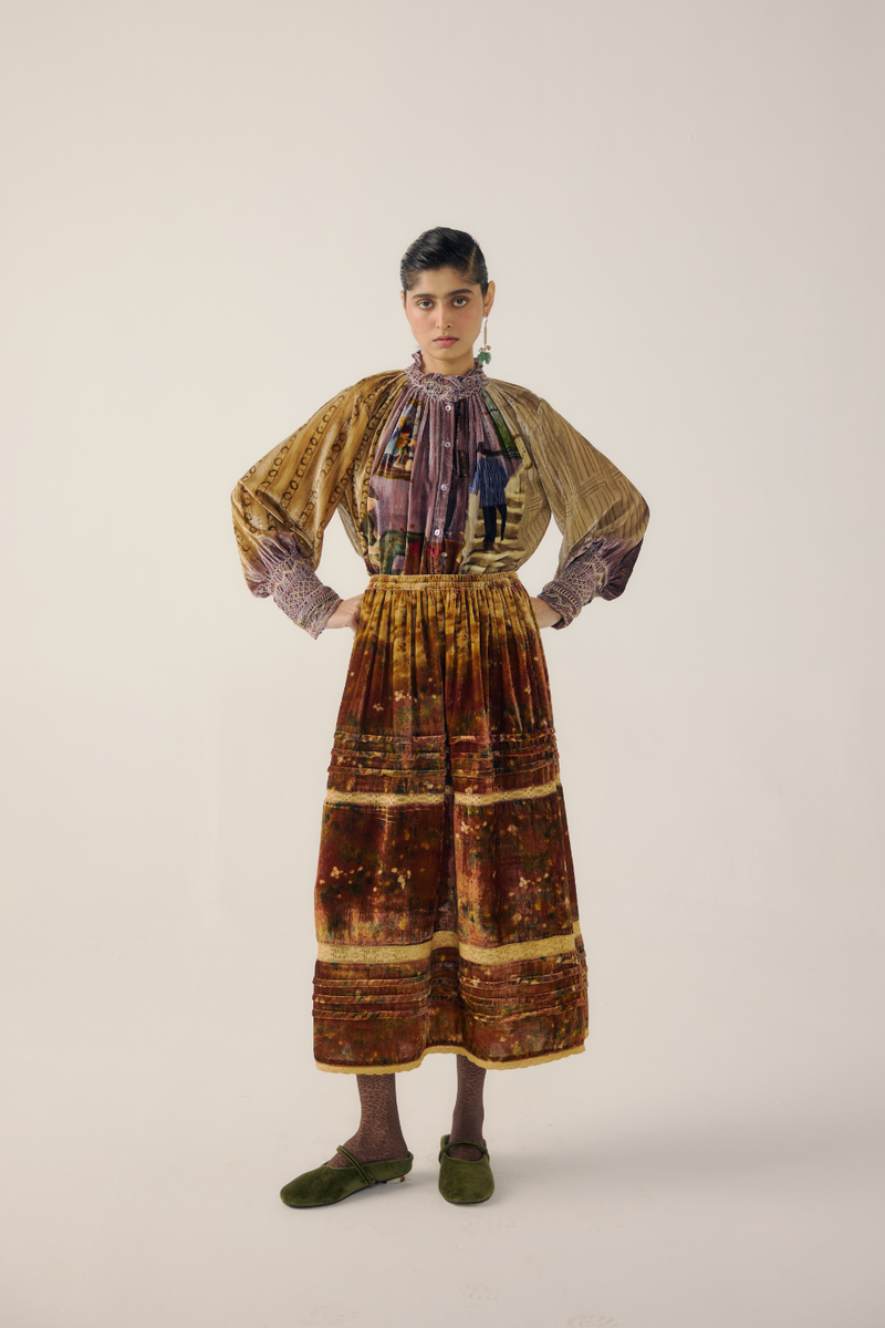 EMILY SKIRT-Rust Land by CORD for women in Singapore