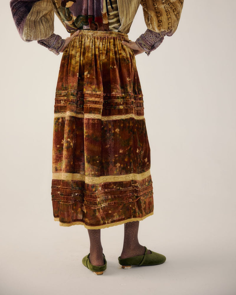 EMILY SKIRT-Rust Land by CORD for women in Singapore