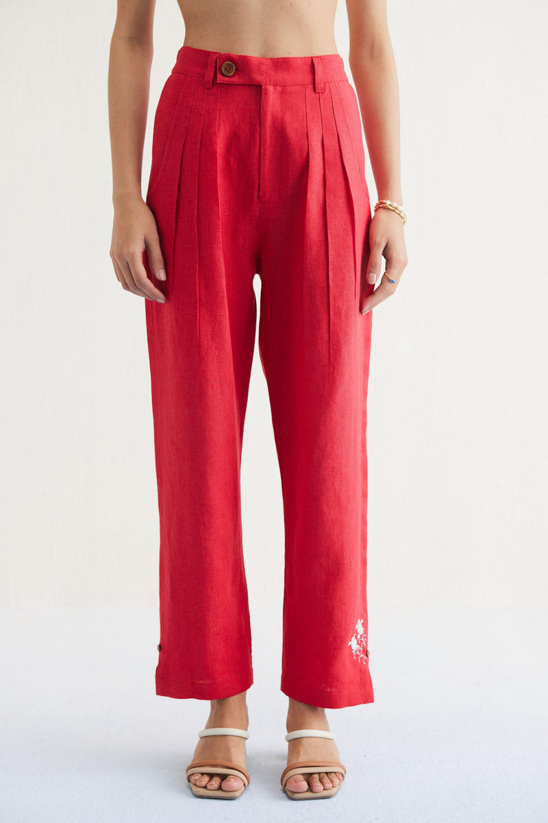 Ebb & Flow Sunset Linen Trousers