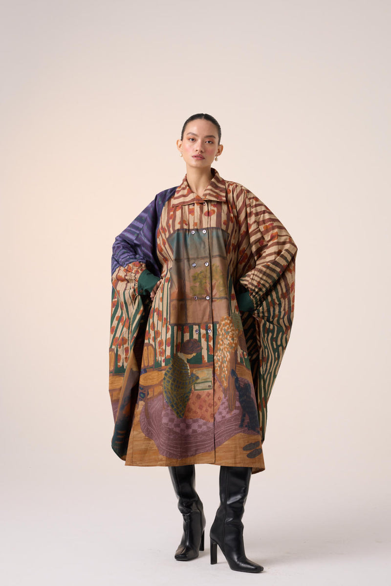 ECHO DRESS-HOME ALONE cotton by CORD for women in Singapore