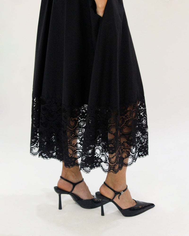 Jia Dress 100% cotton Buy Jia Dress from C&W | Dresses for Women by Leh Studios in black color for women in Singapore