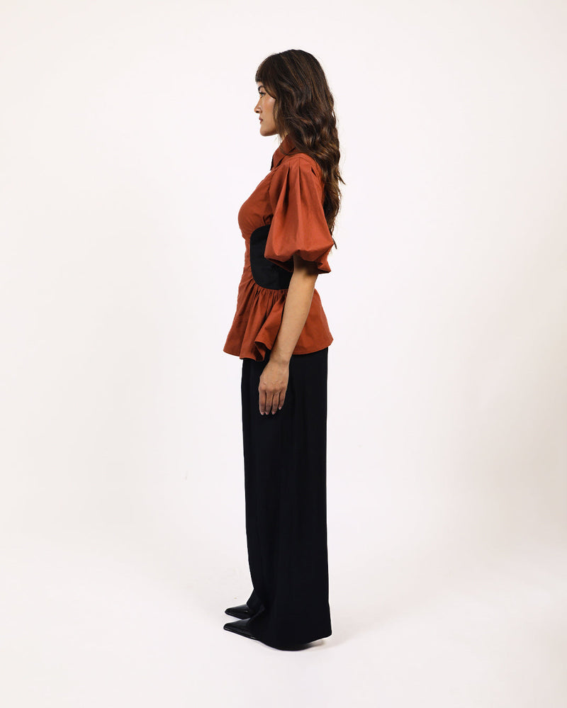 Illusion Top 100% cotton Buy Illusion Top from C&W | Tops And Shirts for Women by Leh Studios in multi color for women in Singapore