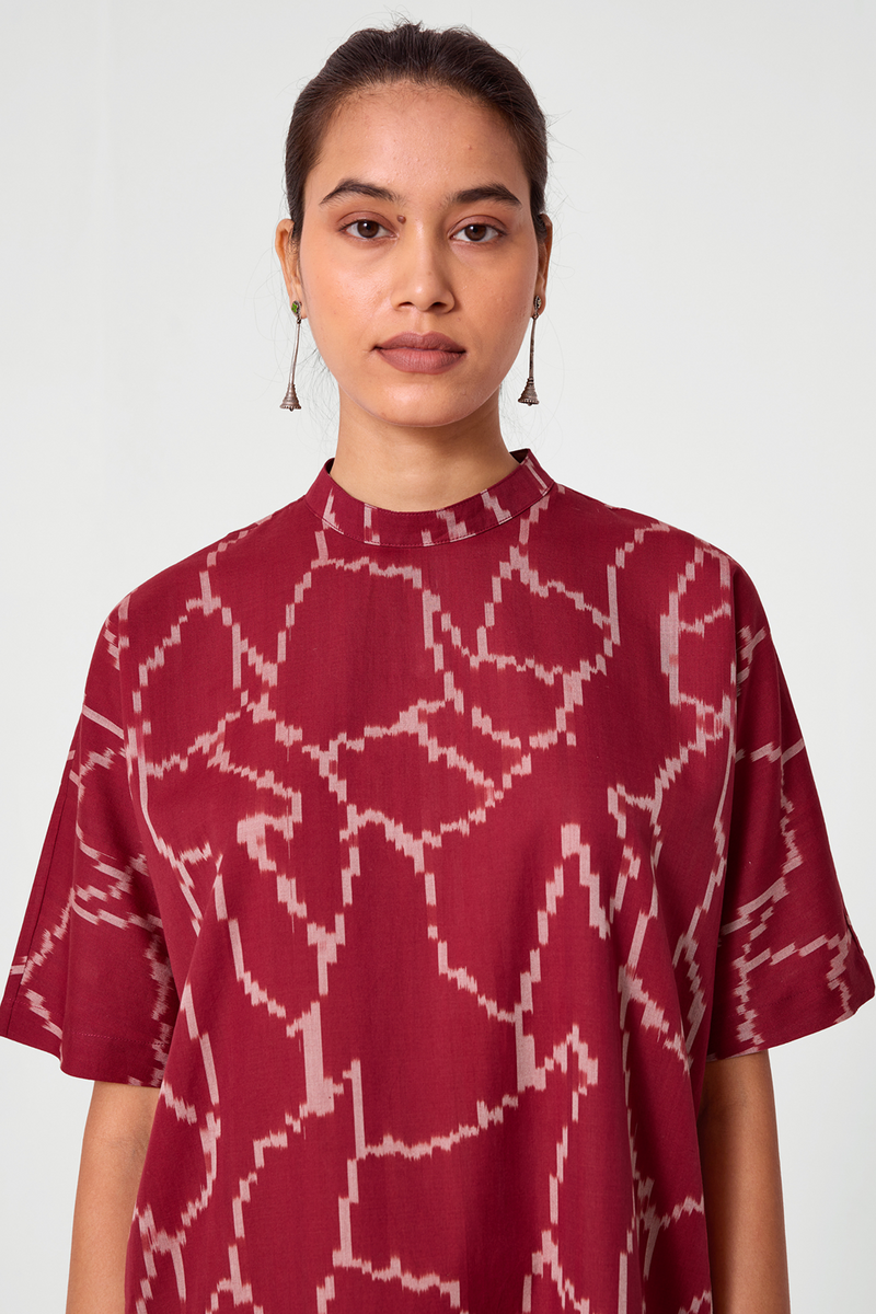 Ehan Handwoven Ikat Dress