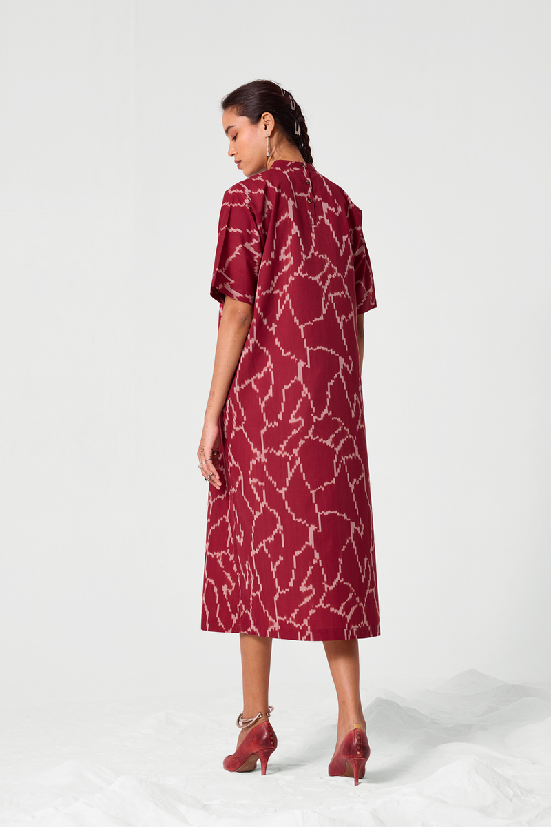 Ehan Handwoven Ikat Dress