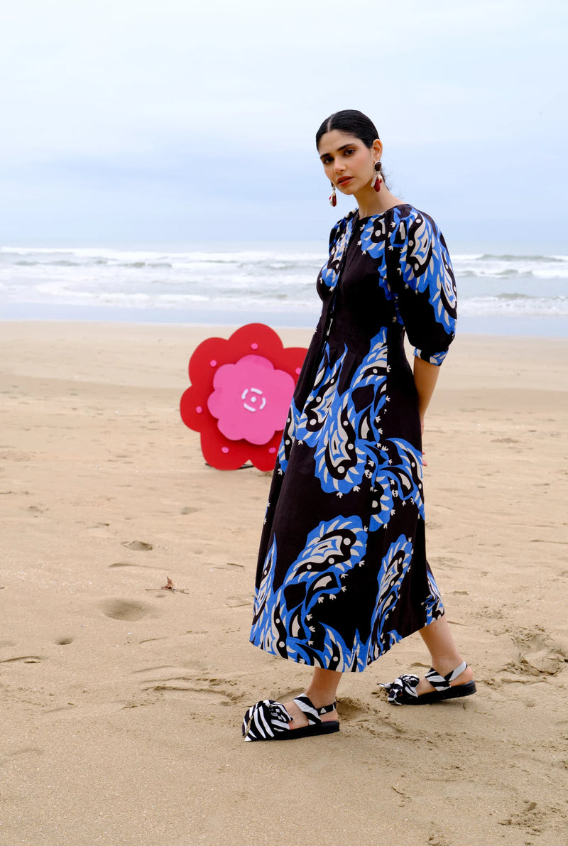 Orca Day Dress poplin by JodiLife for women in Singapore