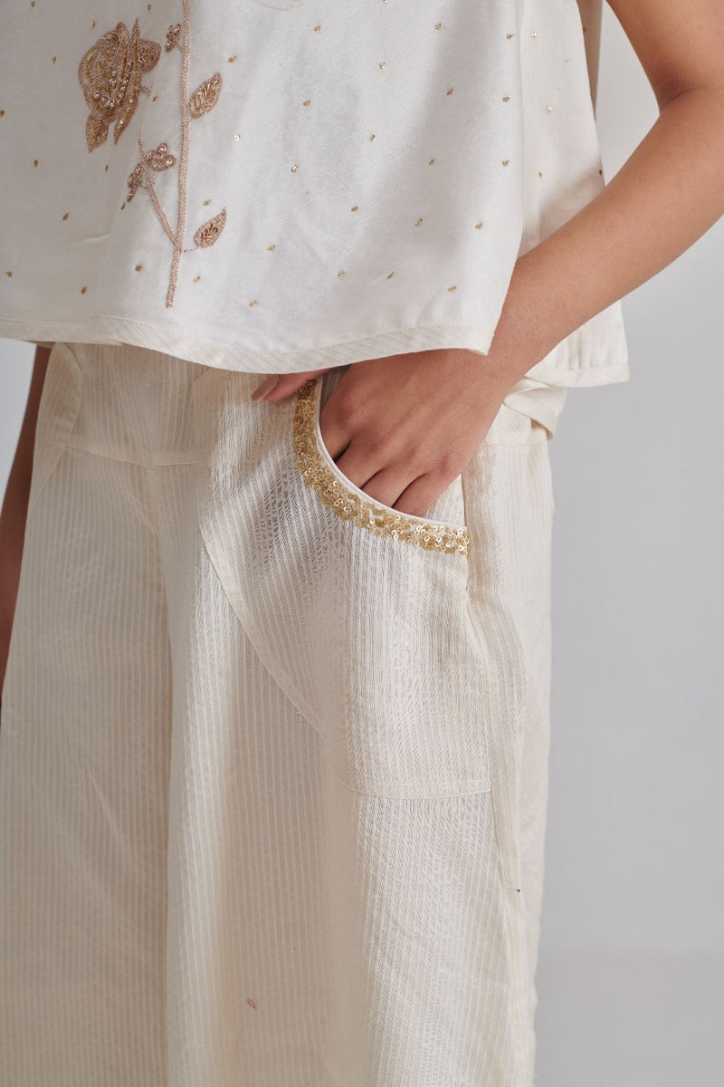 FAASLE & MOGRA TOP & PANT