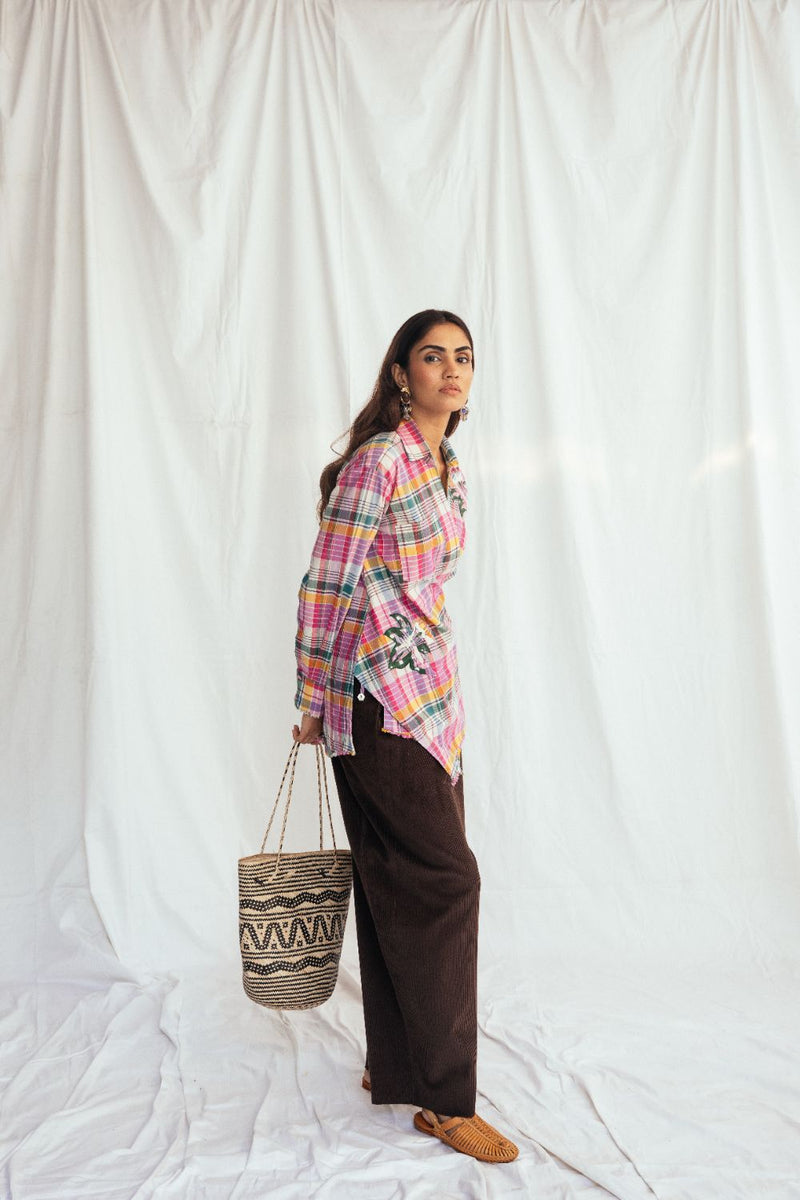 Sherbet Wrap Shirt cotton by JodiLife for women in Singapore