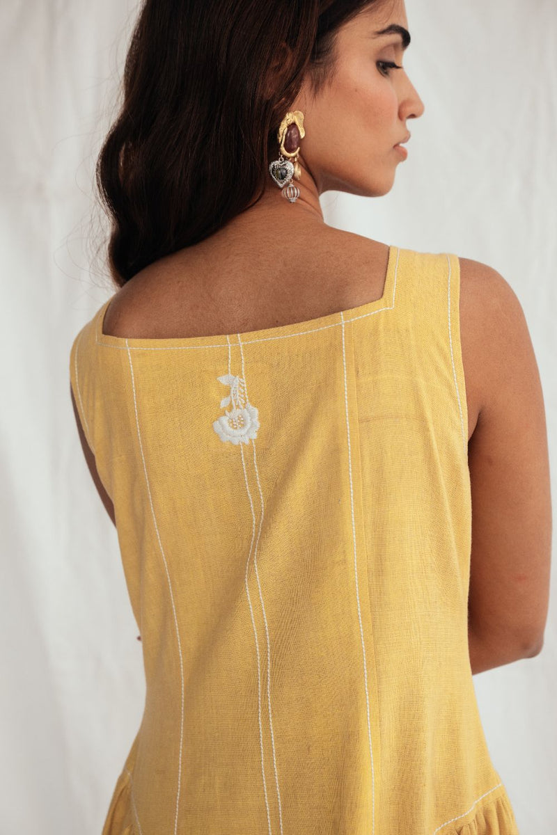 Aamras Handloom Day Dress cotton by JodiLife for women in Singapore