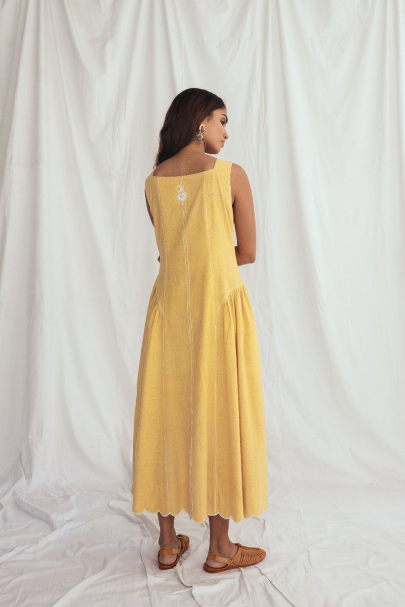 Aamras Handloom Day Dress cotton by JodiLife for women in Singapore