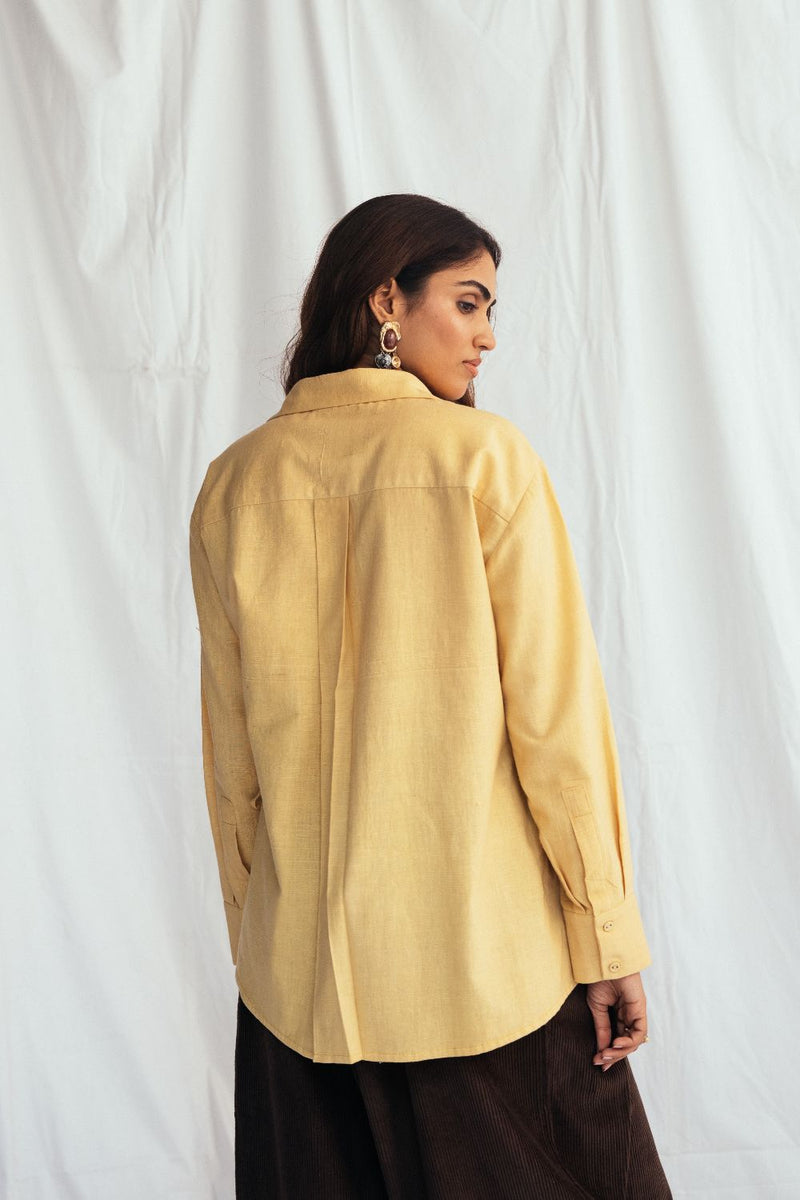 Aamras Handloom Wrap Shirt cotton by JodiLife for women in Singapore