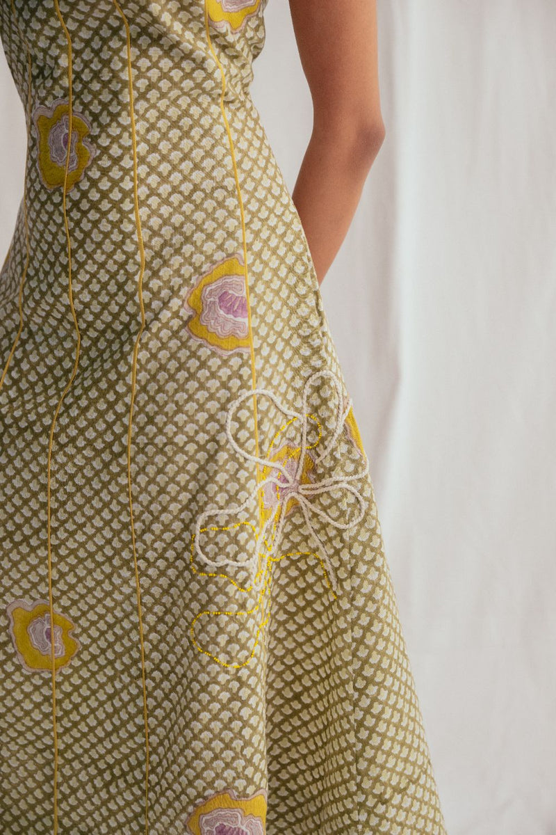 Panna Panel Dress cotton by JodiLife for women in Singapore