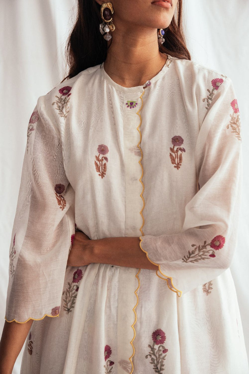 Kulfi Day Dress chanderi by JodiLife for women in Singapore