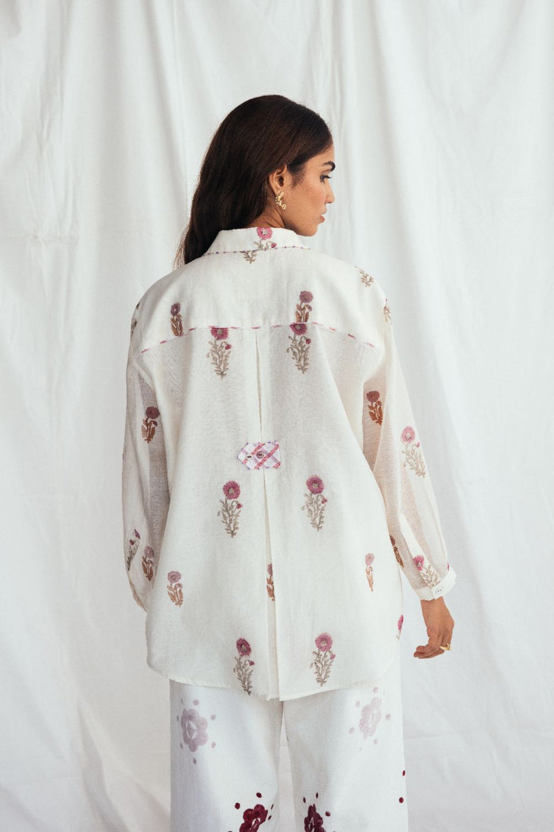 Kulfi Shirt chanderi by JodiLife for women in Singapore