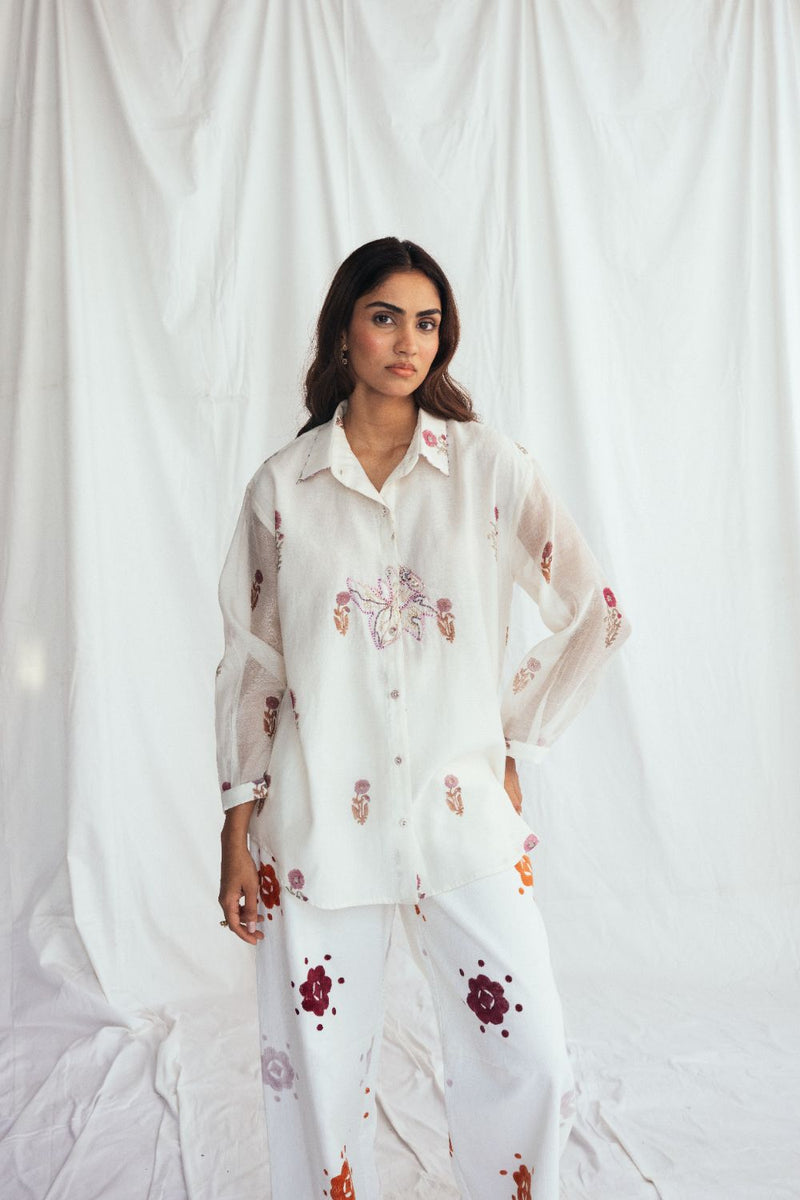 Kulfi Shirt chanderi by JodiLife for women in Singapore